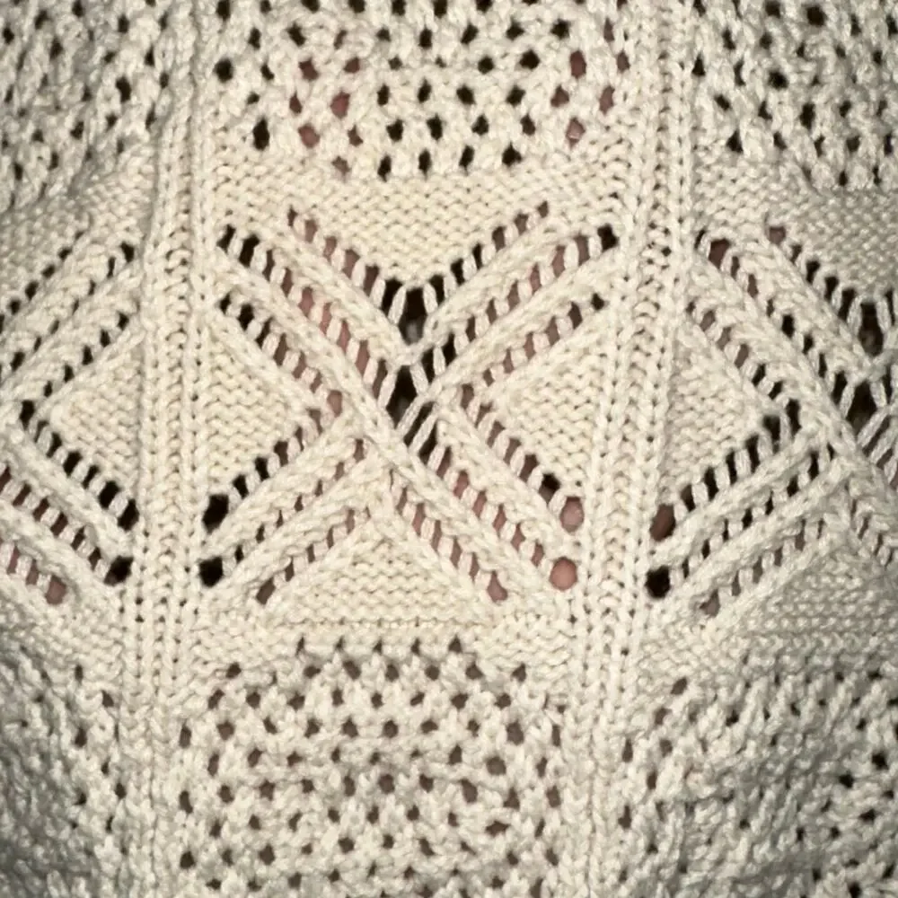 Rachel Zoe Cream Cotton Blend Knit Button Front Sweater Size Small - Picture 6 of 12